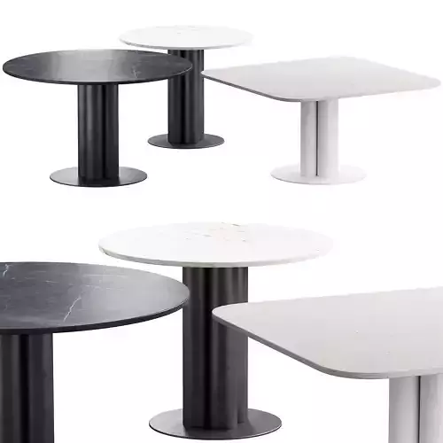 436 Arflex Goya table Dinning and Lounge in 8 options and colors