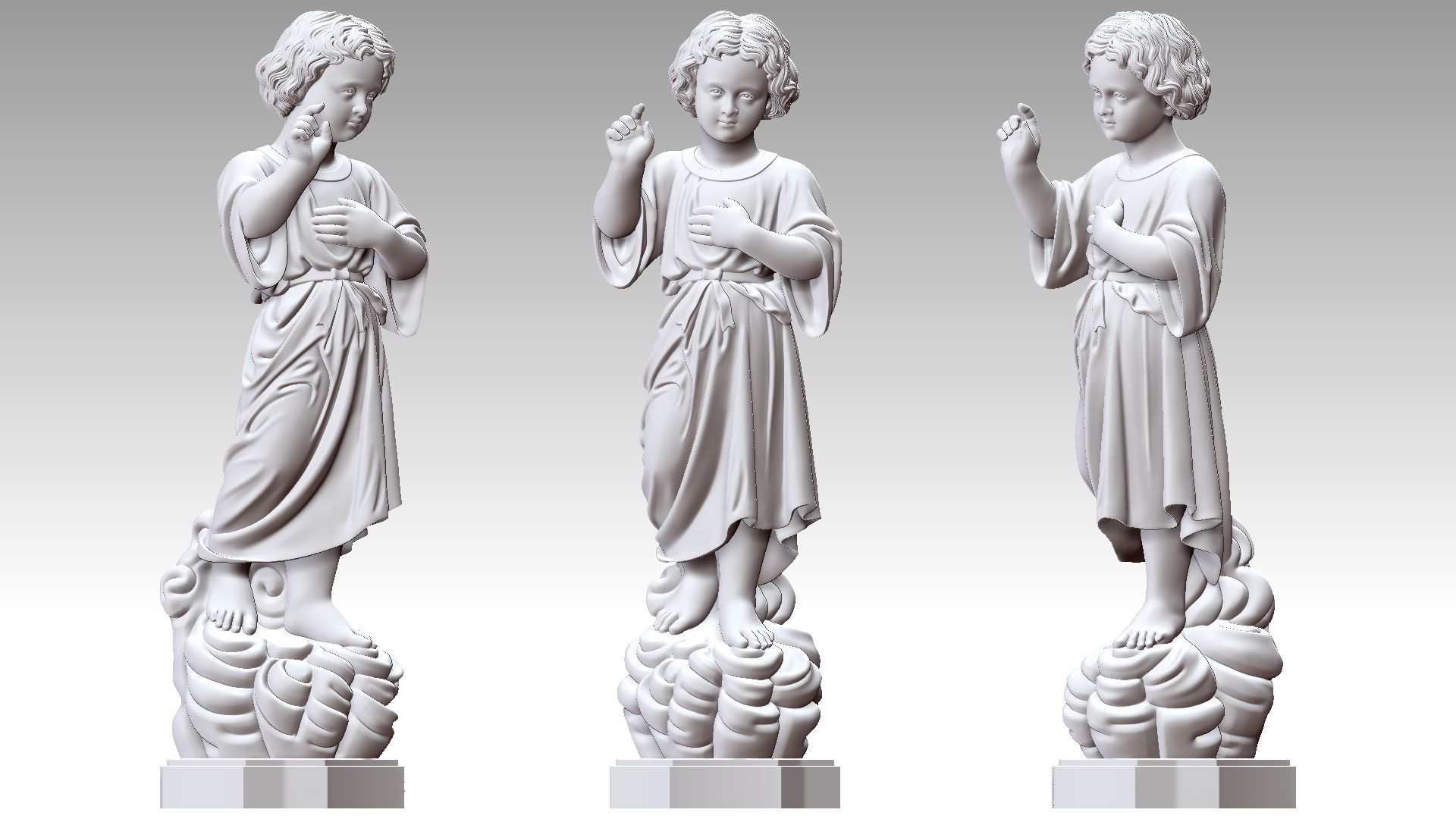 Baby Jesus 3D print model_11