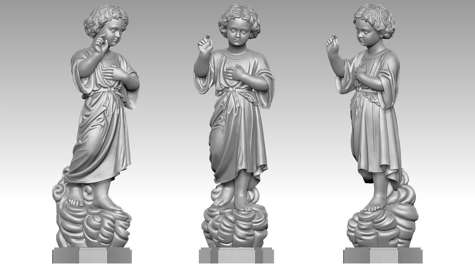 Baby Jesus 3D print model_0