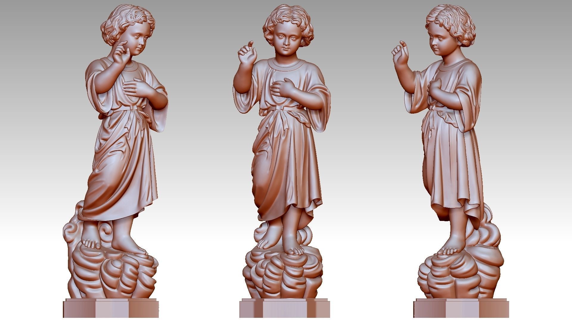 Baby Jesus 3D print model_13
