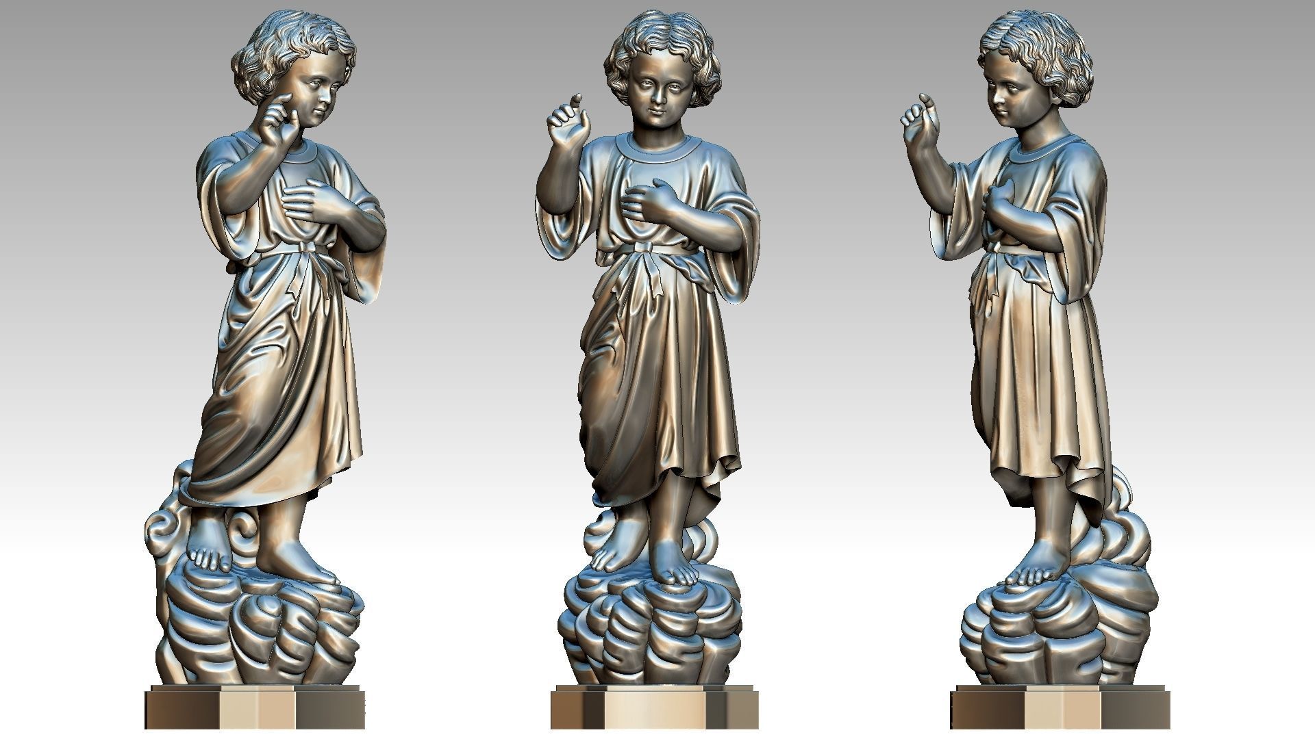 Baby Jesus 3D print model_7