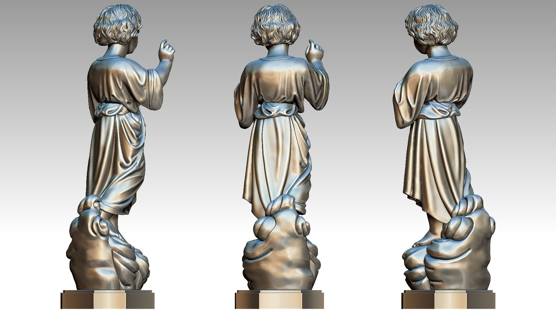 Baby Jesus 3D print model_5