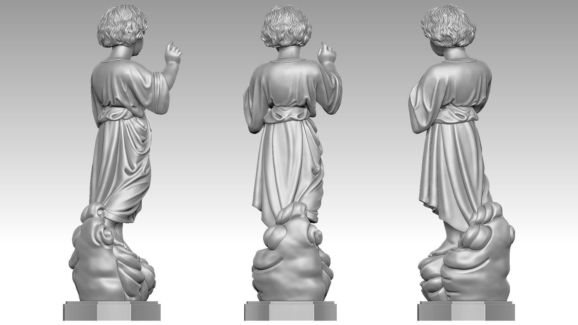 Baby Jesus 3D print model_6