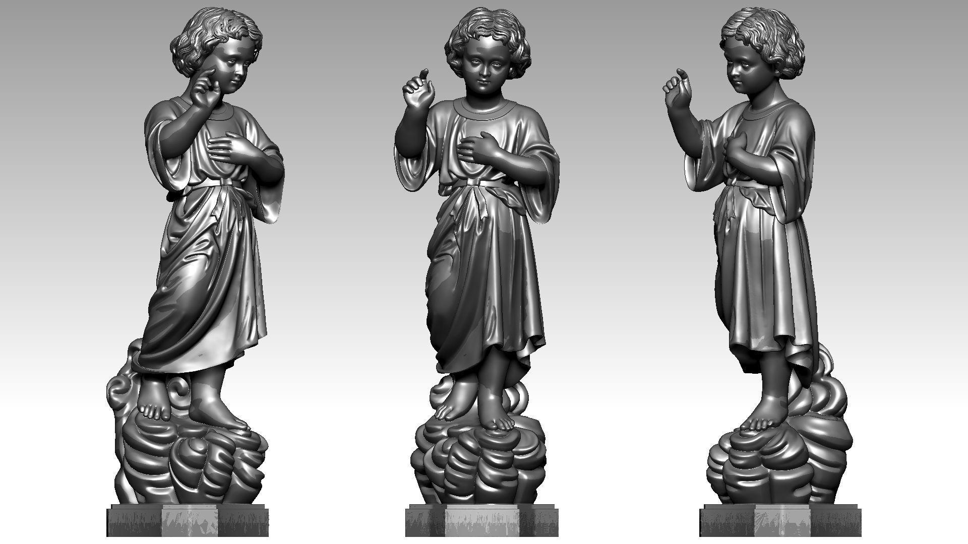 Baby Jesus 3D print model_2