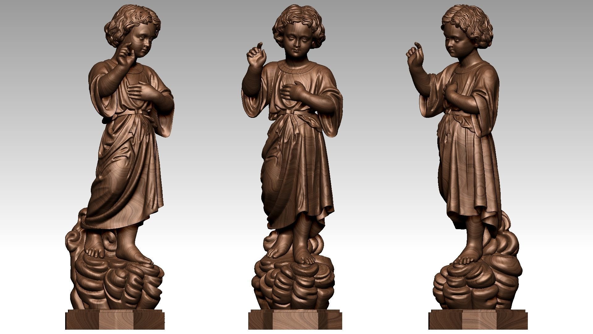 Baby Jesus 3D print model_14