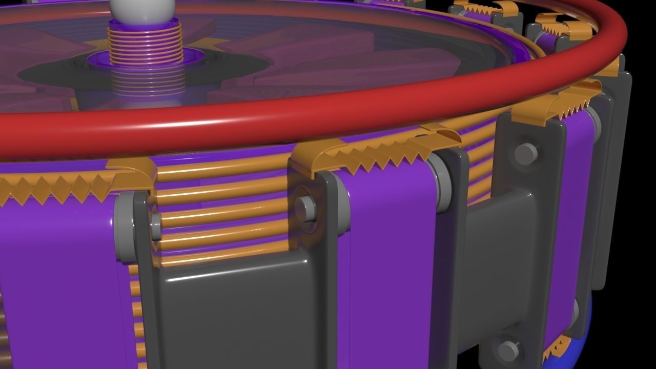 Dutch Industrial Space Company - Acceleratore Flux Ion - Concept 3D model_12