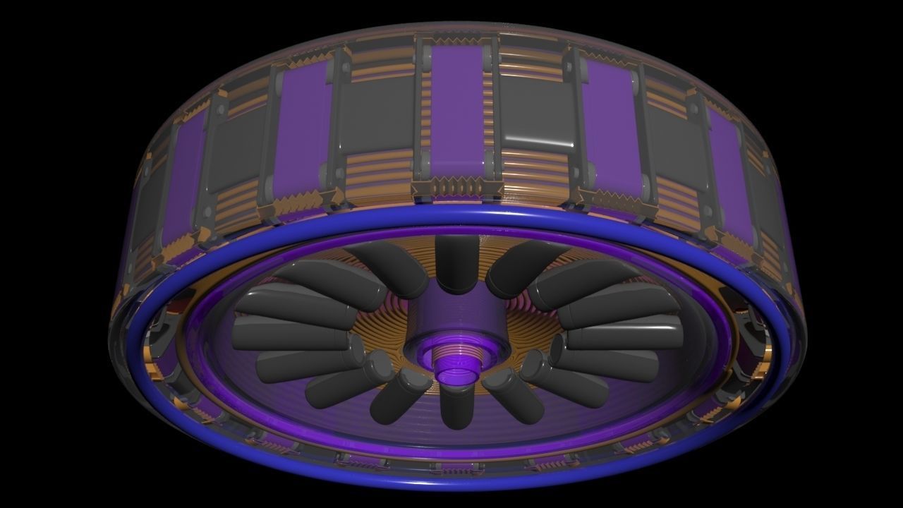 Dutch Industrial Space Company - Acceleratore Flux Ion - Concept 3D model_11