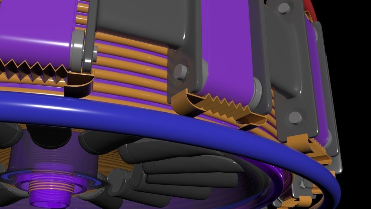 Dutch Industrial Space Company - Acceleratore Flux Ion - Concept 3D model_13