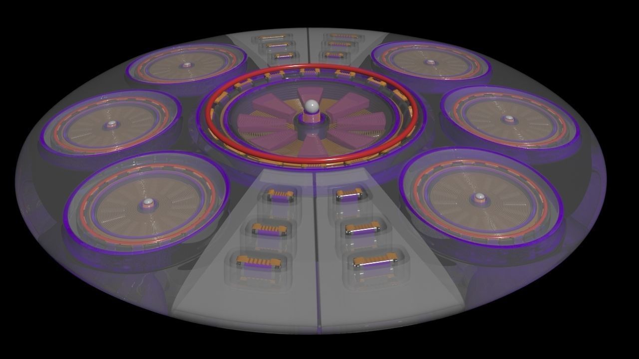 Dutch Industrial Space Company - Acceleratore Flux Ion - Concept 3D model_5