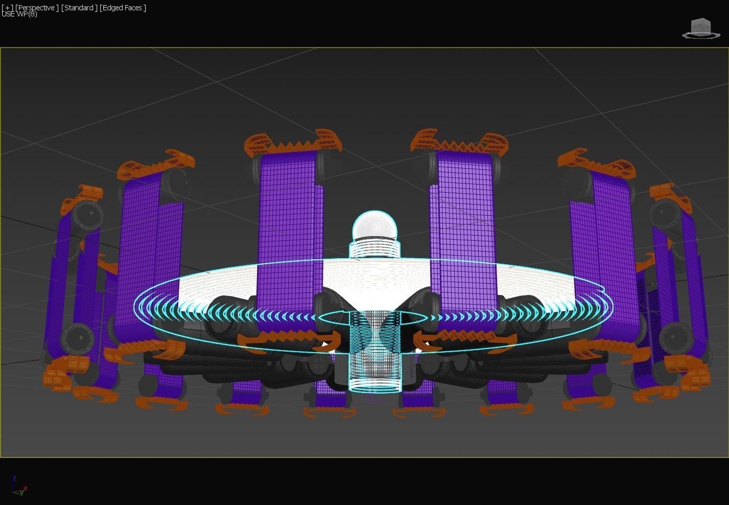 Dutch Industrial Space Company - Acceleratore Flux Ion - Concept 3D model_35