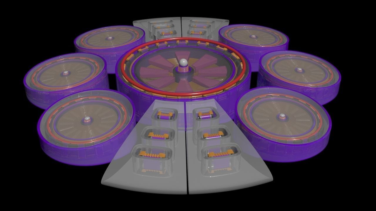 Dutch Industrial Space Company - Acceleratore Flux Ion - Concept 3D model_6