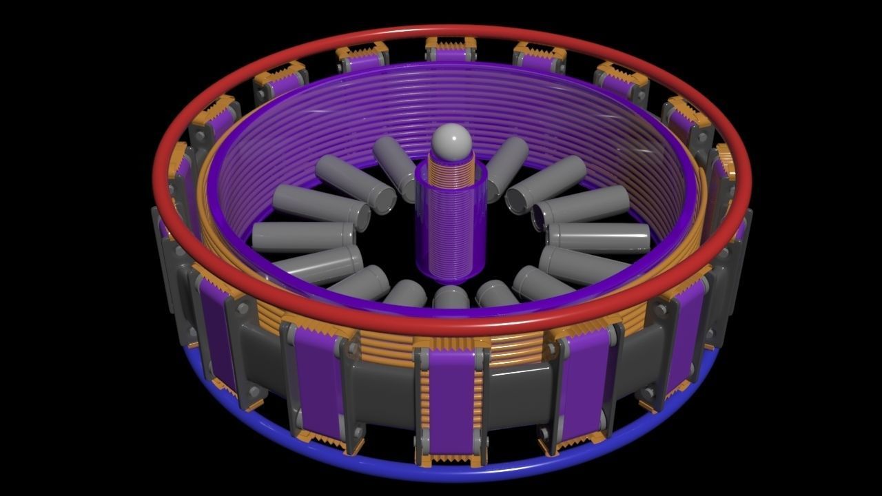 Dutch Industrial Space Company - Acceleratore Flux Ion - Concept 3D model_16