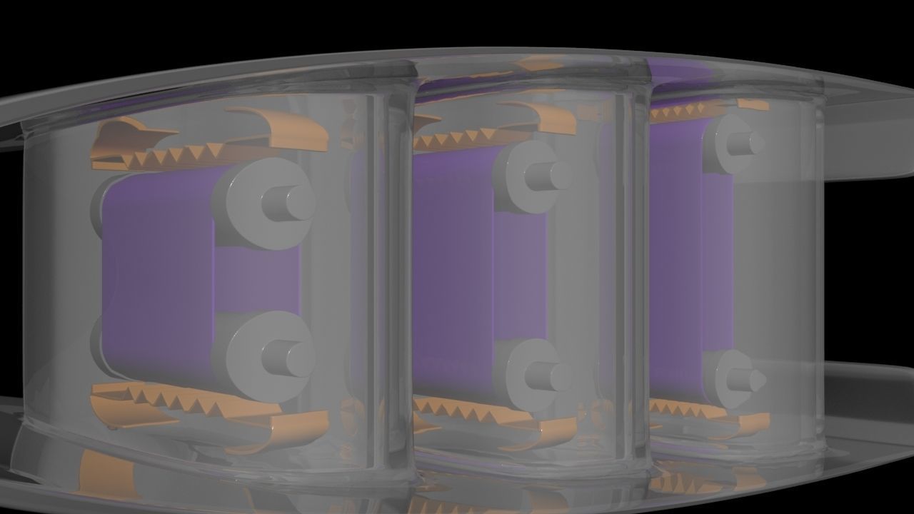 Dutch Industrial Space Company - Acceleratore Flux Ion - Concept 3D model_21