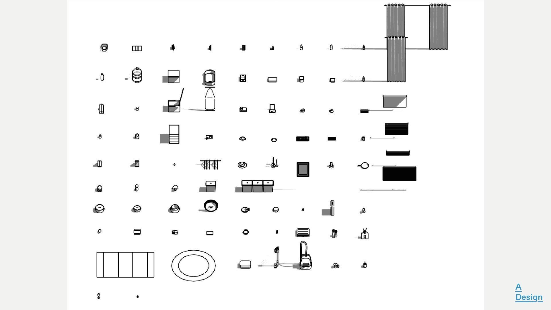 Decor - Pack of revit families 3D model_9