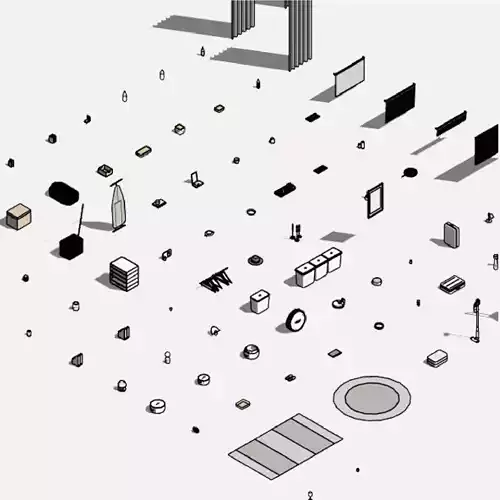 Decor - Pack of revit families