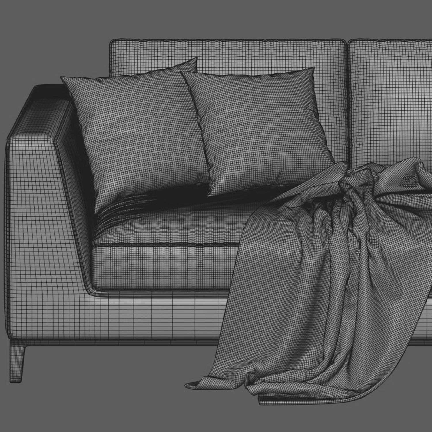 Lucrezia Chaise Longue 03 3D model_2