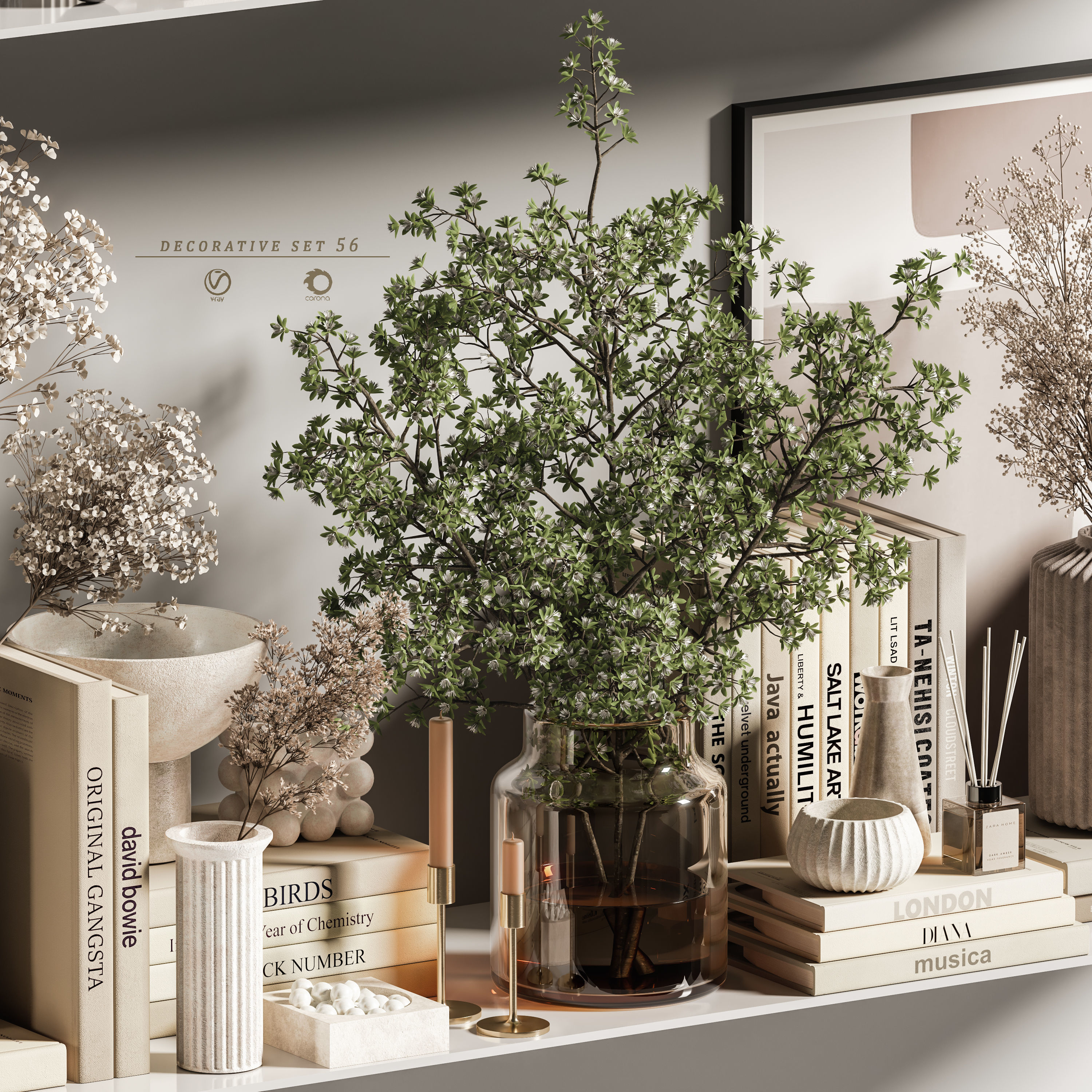 decorative set 56 3D model_1