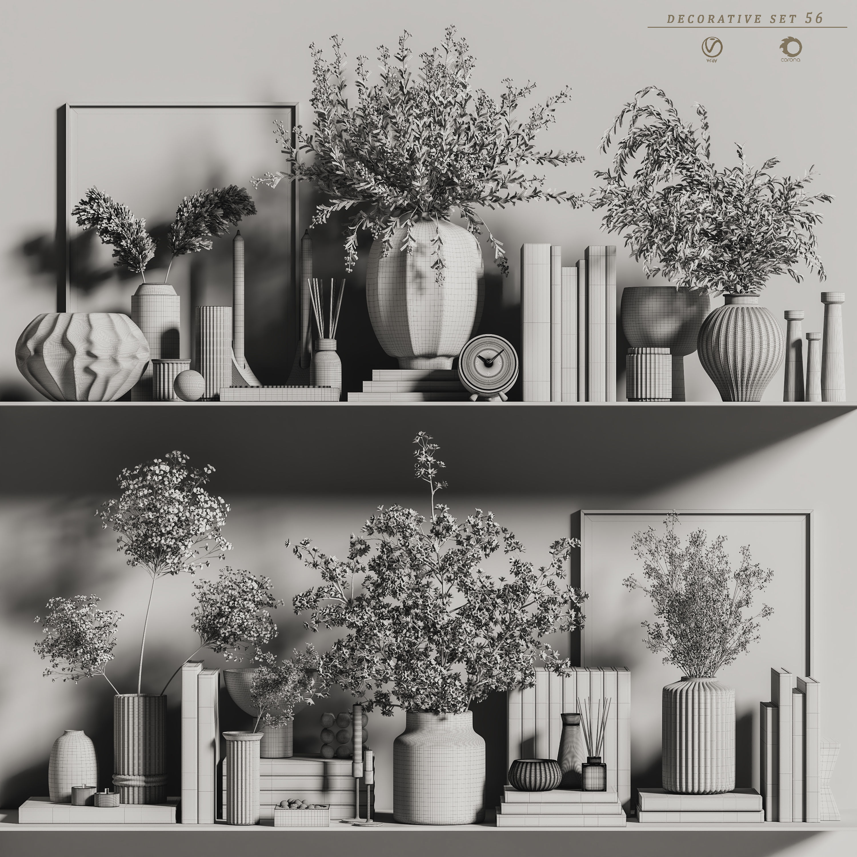 decorative set 56 3D model_6