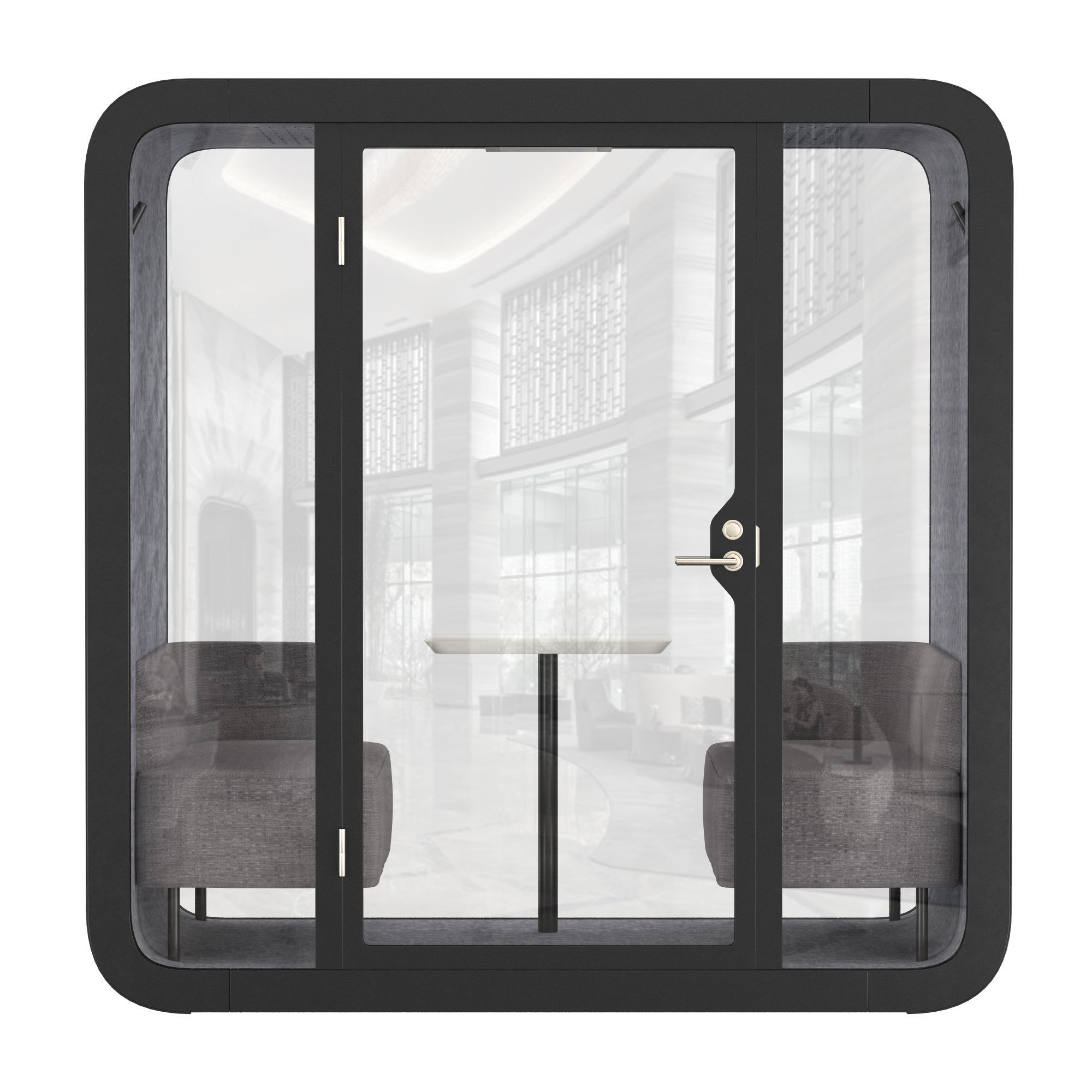 Framery Q A soundproof pod for meetings 3D model_3