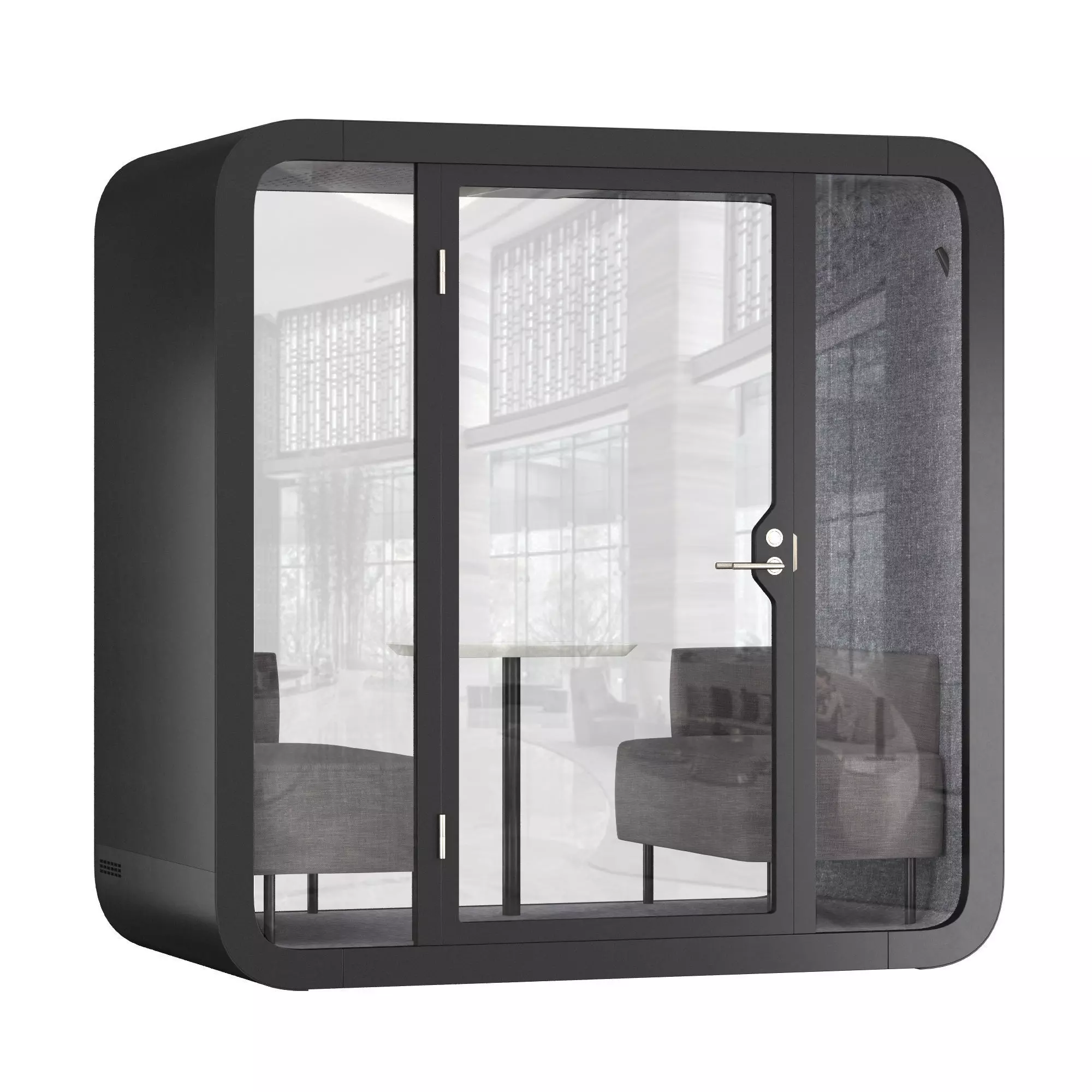 Framery Q A soundproof pod for meetings 3D model_0