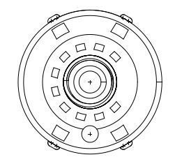 Rotary switch 3 circuits 4 positions 3D model | CGTrader