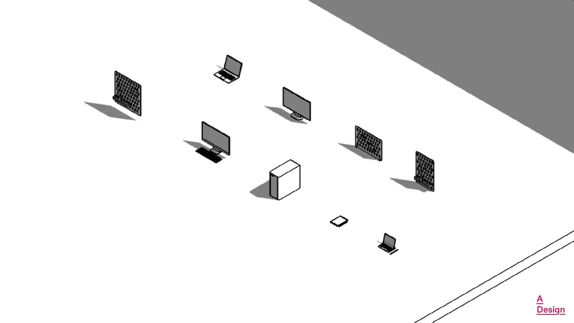 Home Appliances - Pack of revit families 3D model_8