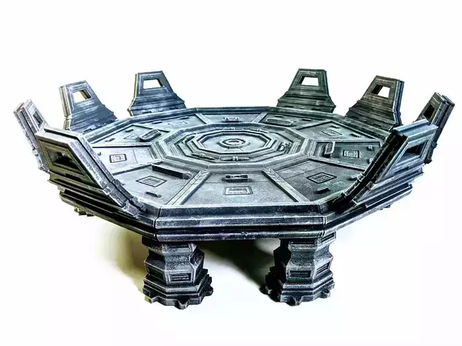 Aerospace Aegis Landing Pad 3D print model