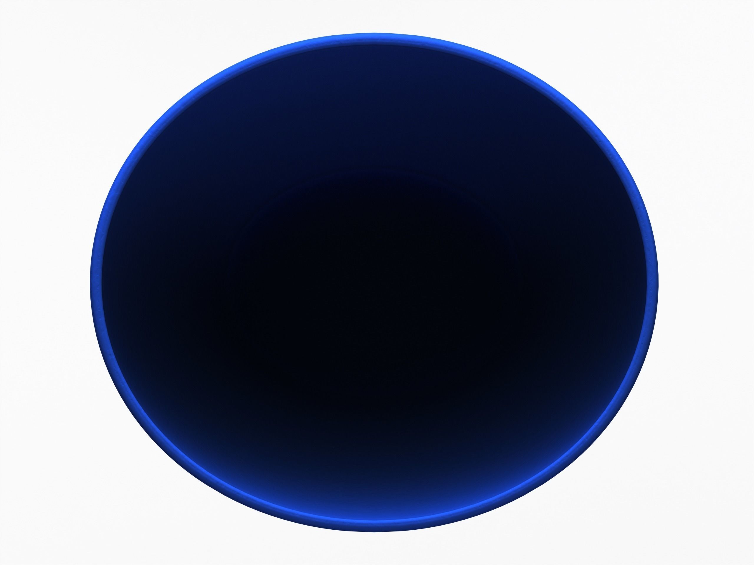 Office Waste Bin Plastic 3D print model_1