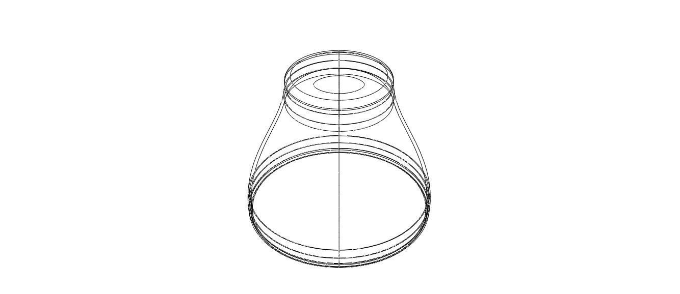 Office Waste Bin Plastic 3D print model_36