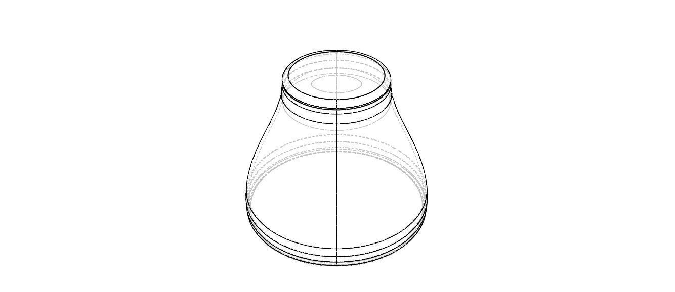 Office Waste Bin Plastic 3D print model_35