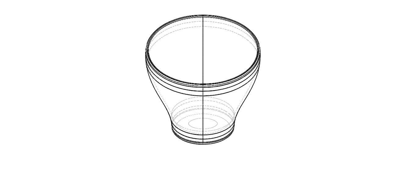 Office Waste Bin Plastic 3D print model_19