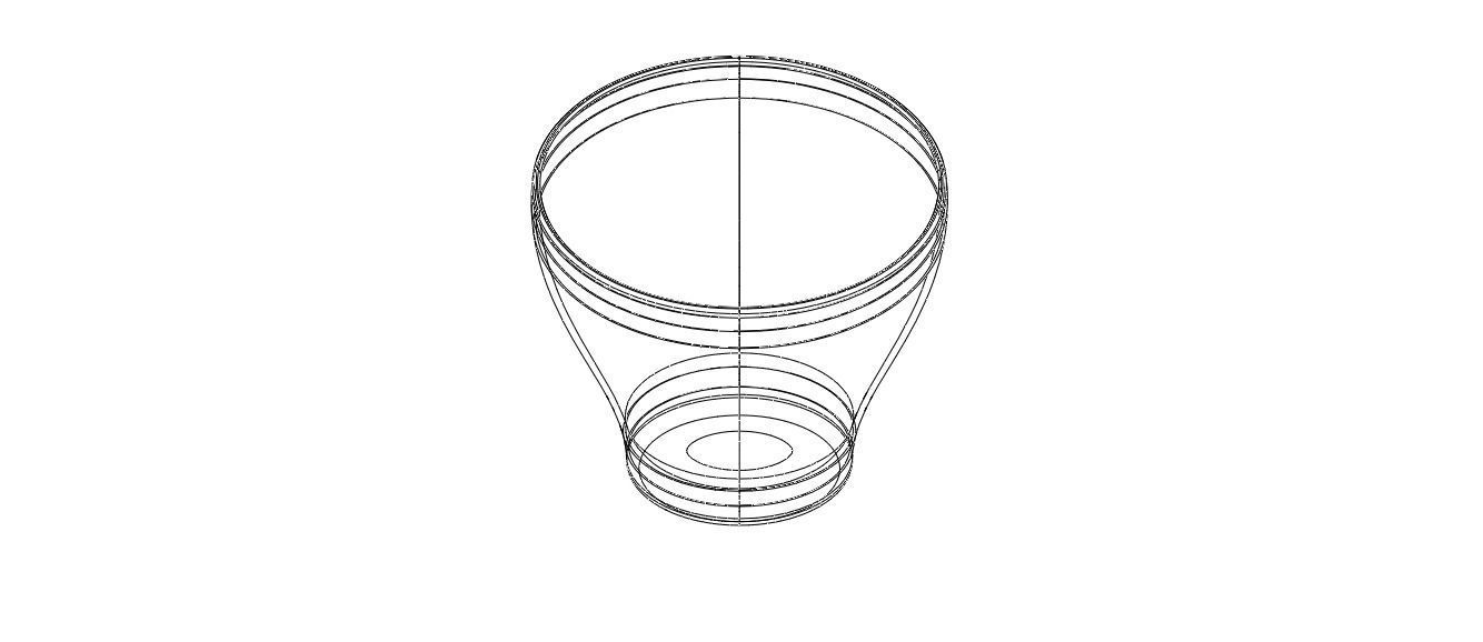 Office Waste Bin Plastic 3D print model_20