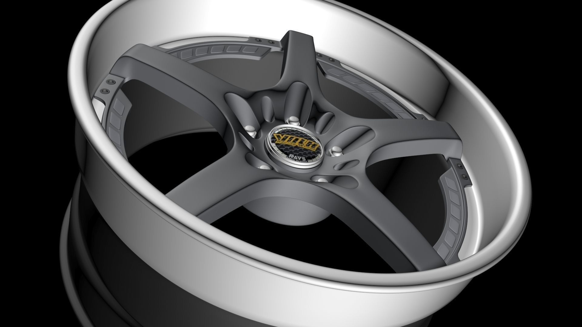 Volk Racing SF Challenge 3D model_11