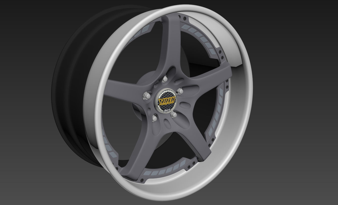 Volk Racing SF Challenge 3D model_22