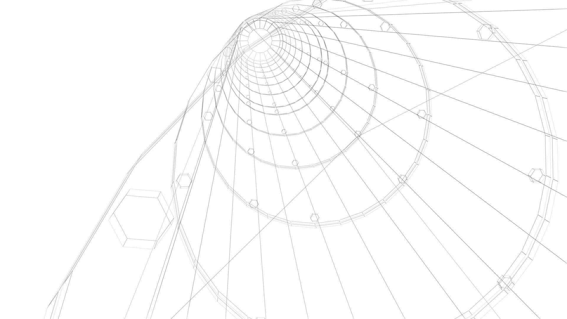 Yellow Pipeline 3D model_29