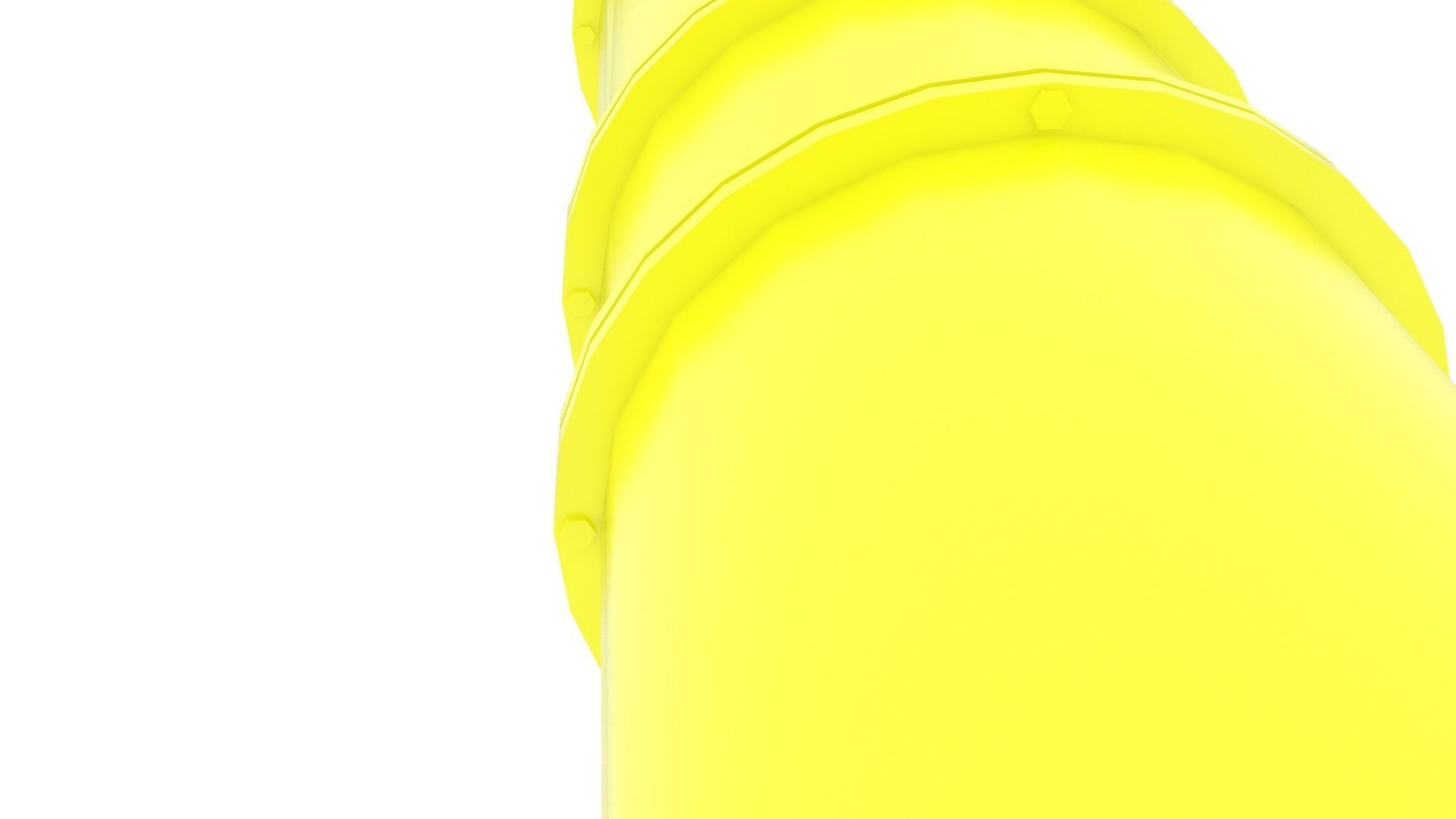 Yellow Pipeline 3D model_18