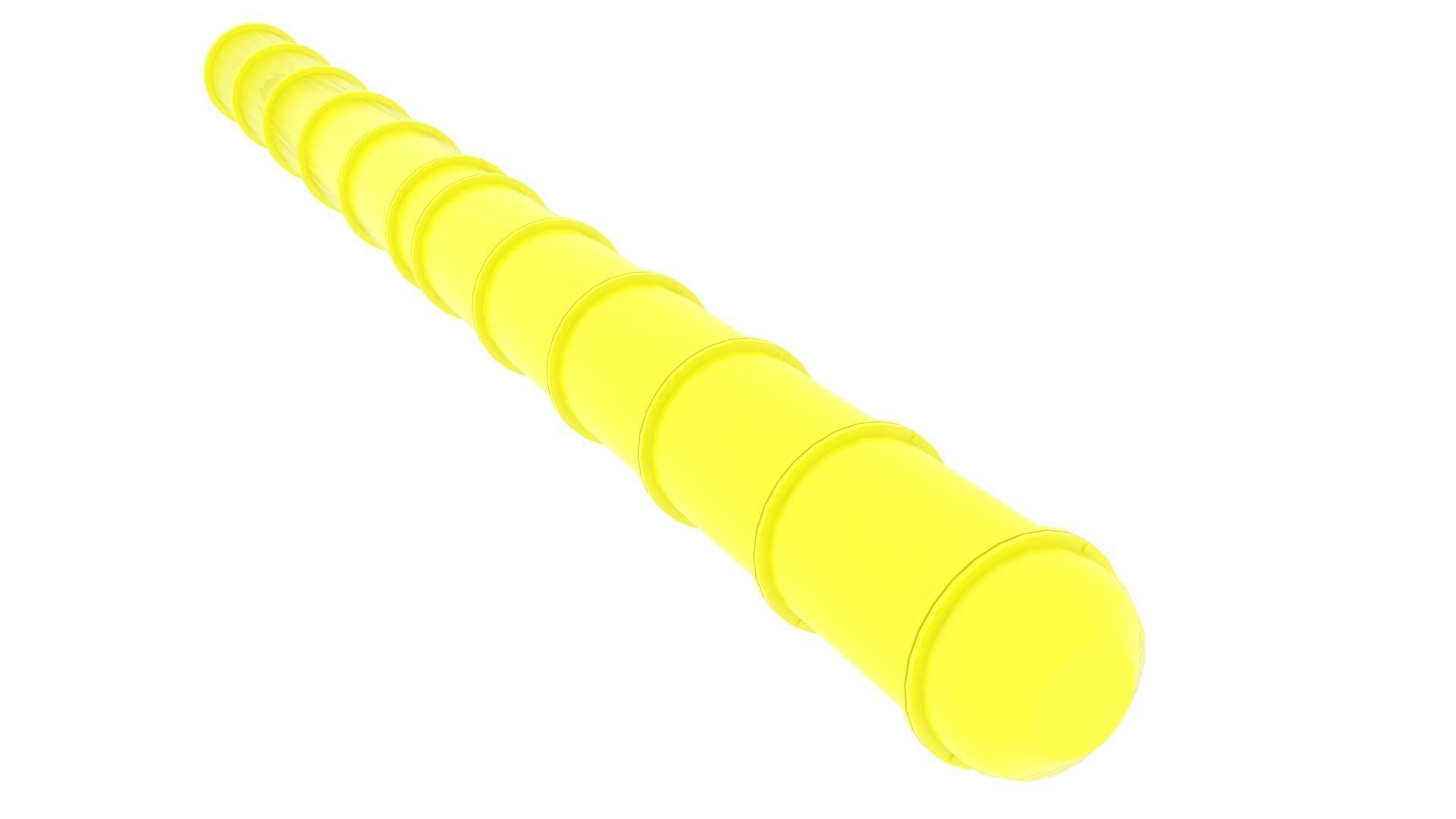 Yellow Pipeline 3D model_15