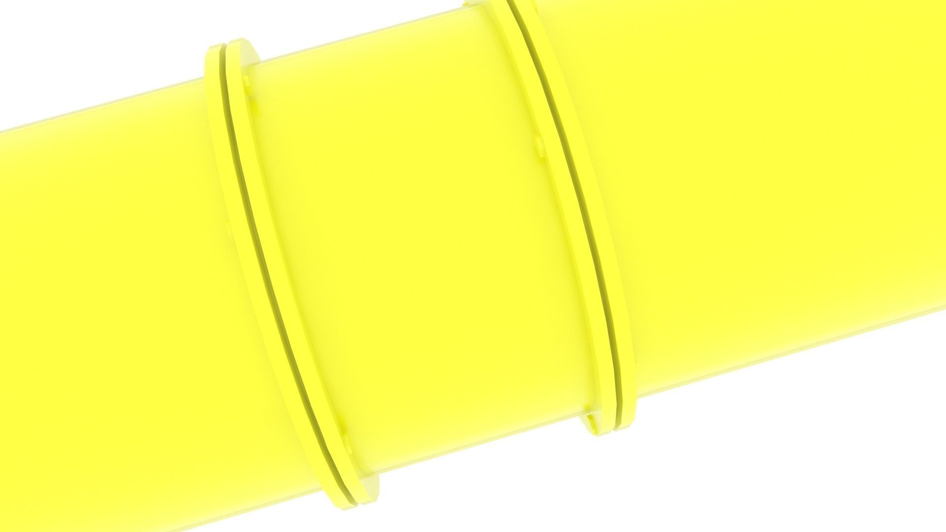 Yellow Pipeline 3D model_19