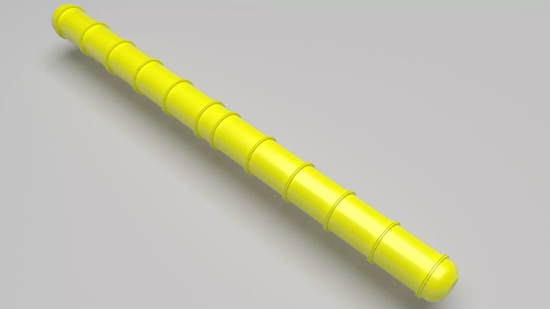 Yellow Pipeline 3D model_0