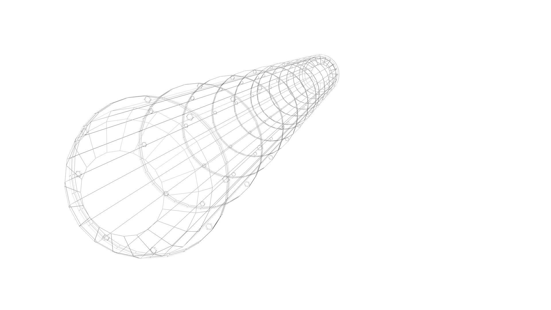 Yellow Pipeline 3D model_25