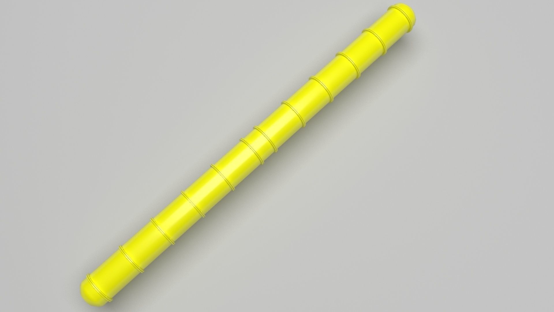 Yellow Pipeline 3D model_3