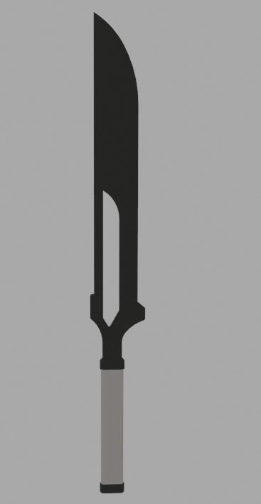 BLEACH ICHIGO NEW SWORDS Free 3D print model_3