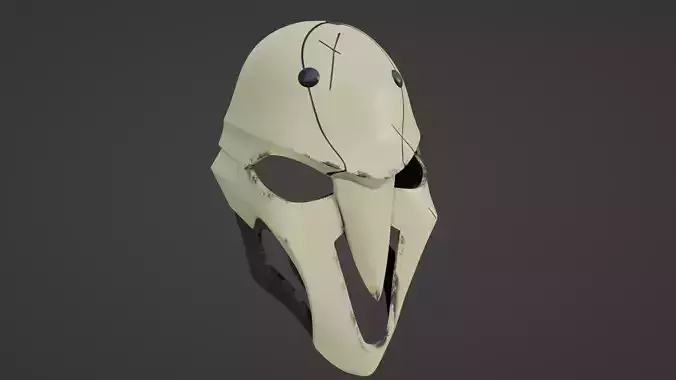 Reaper style Mask - Overwatch Gabriel Reyes -3D Printable 3D print model