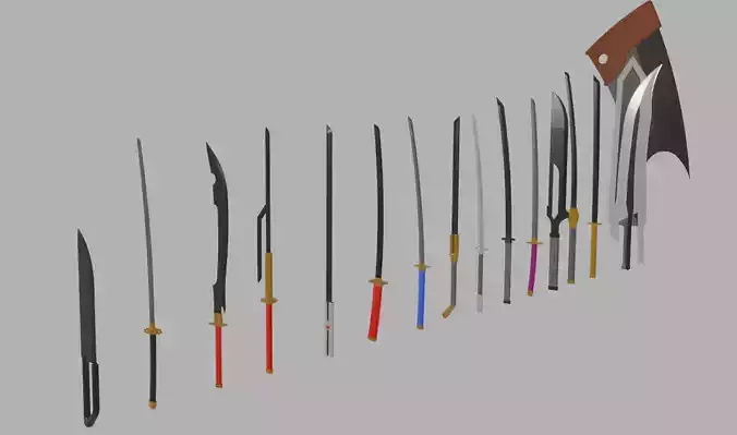 Entire Bleach Sword Collection 17 printables