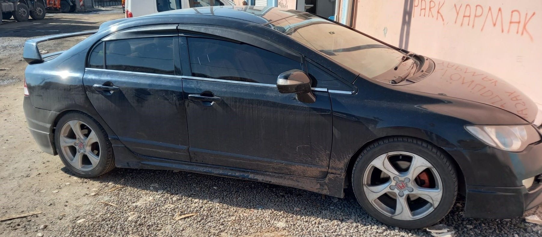 Honda Civic FD6  custom wheel center cap stl files 3D print model_11