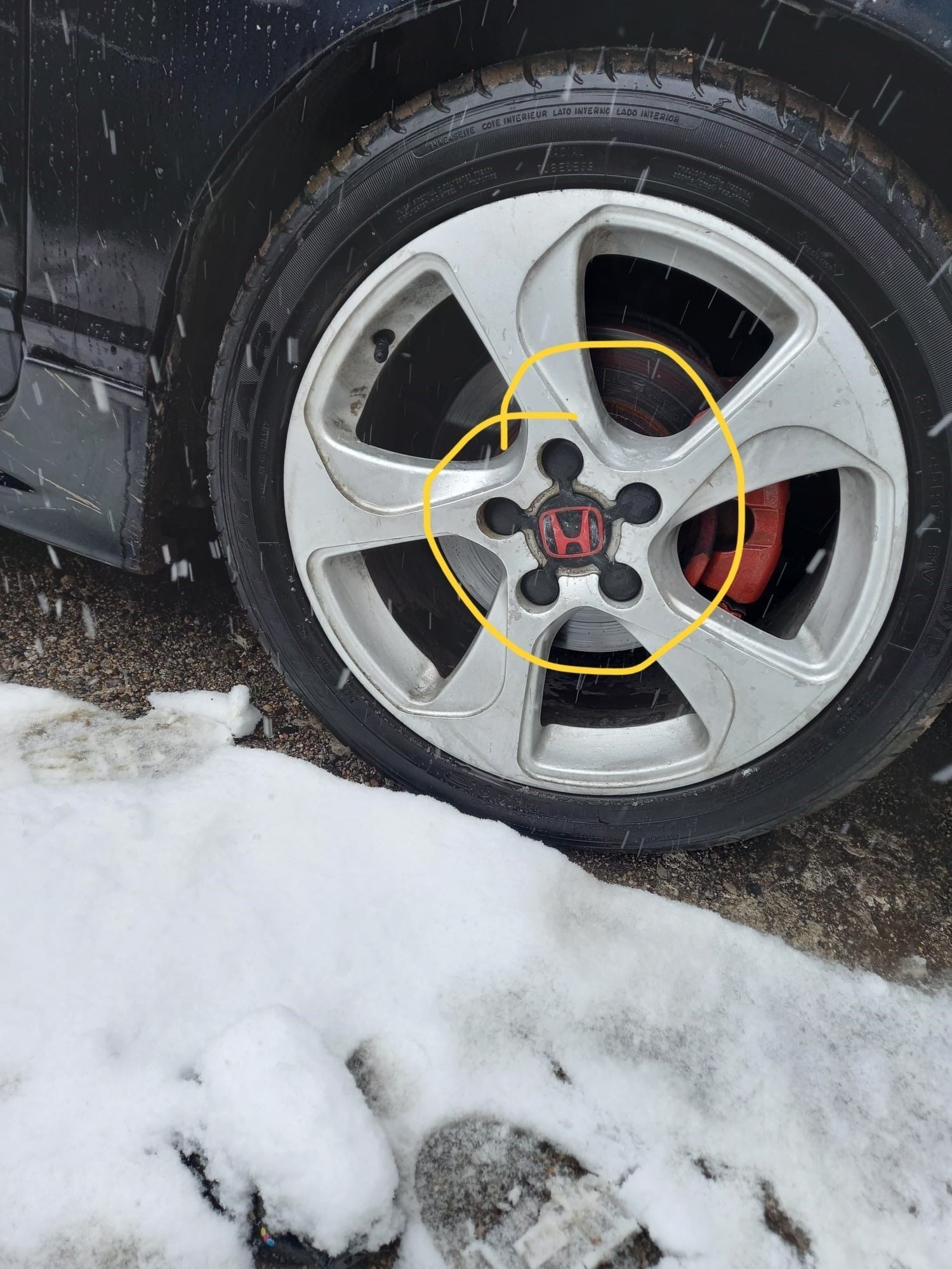 Honda Civic FD6  custom wheel center cap stl files 3D print model_8