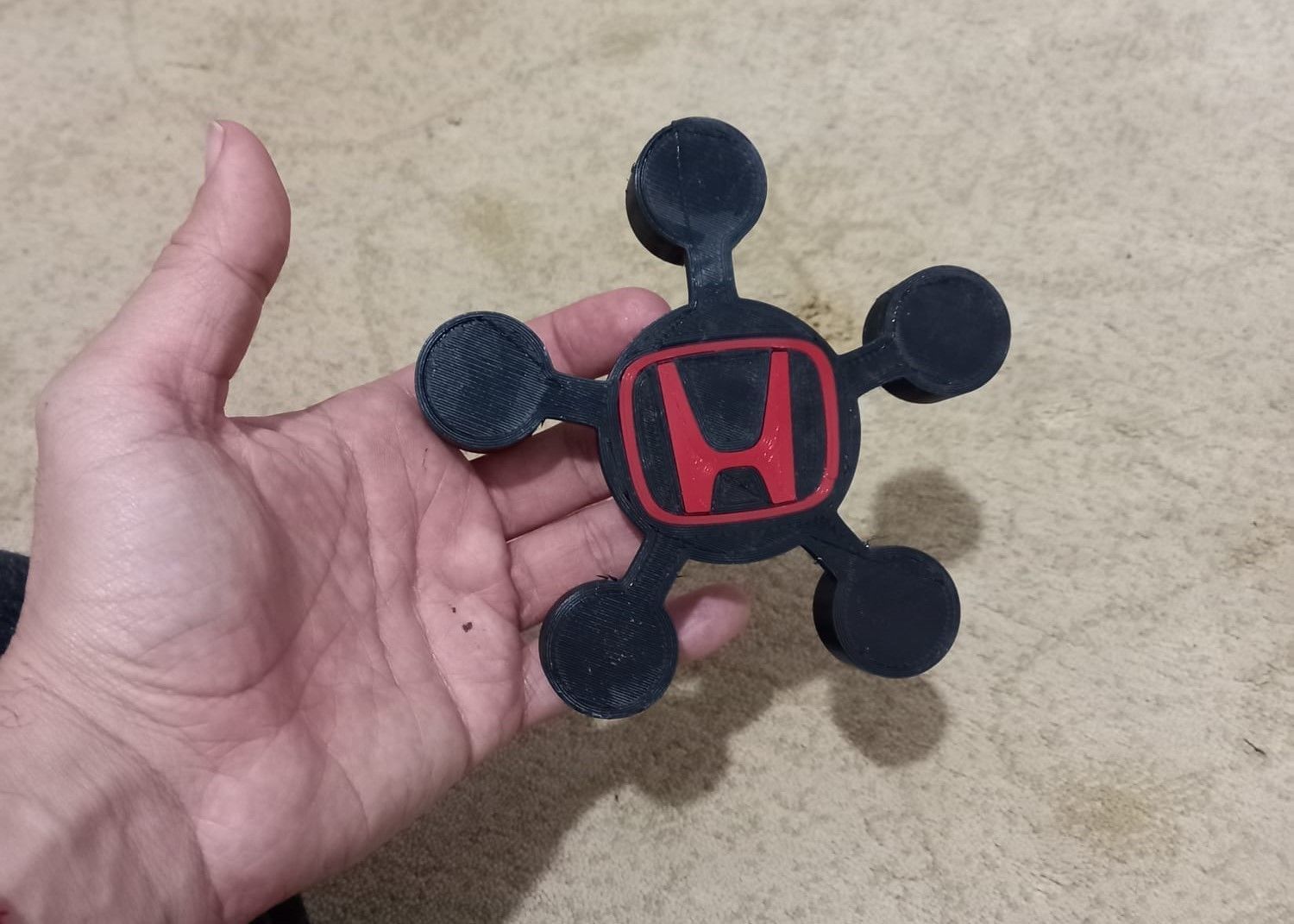 Honda Civic FD6  custom wheel center cap stl files 3D print model_1