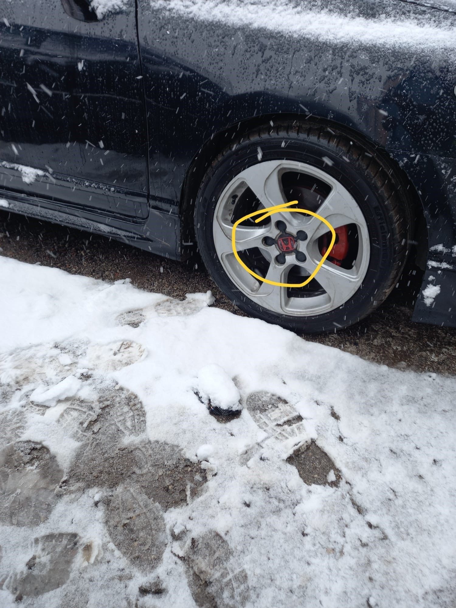 Honda Civic FD6  custom wheel center cap stl files 3D print model_6