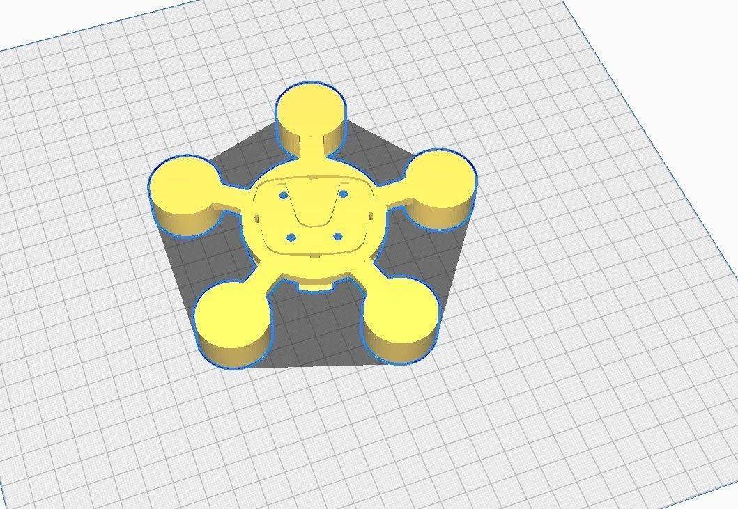 Honda Civic FD6  custom wheel center cap stl files 3D print model_5