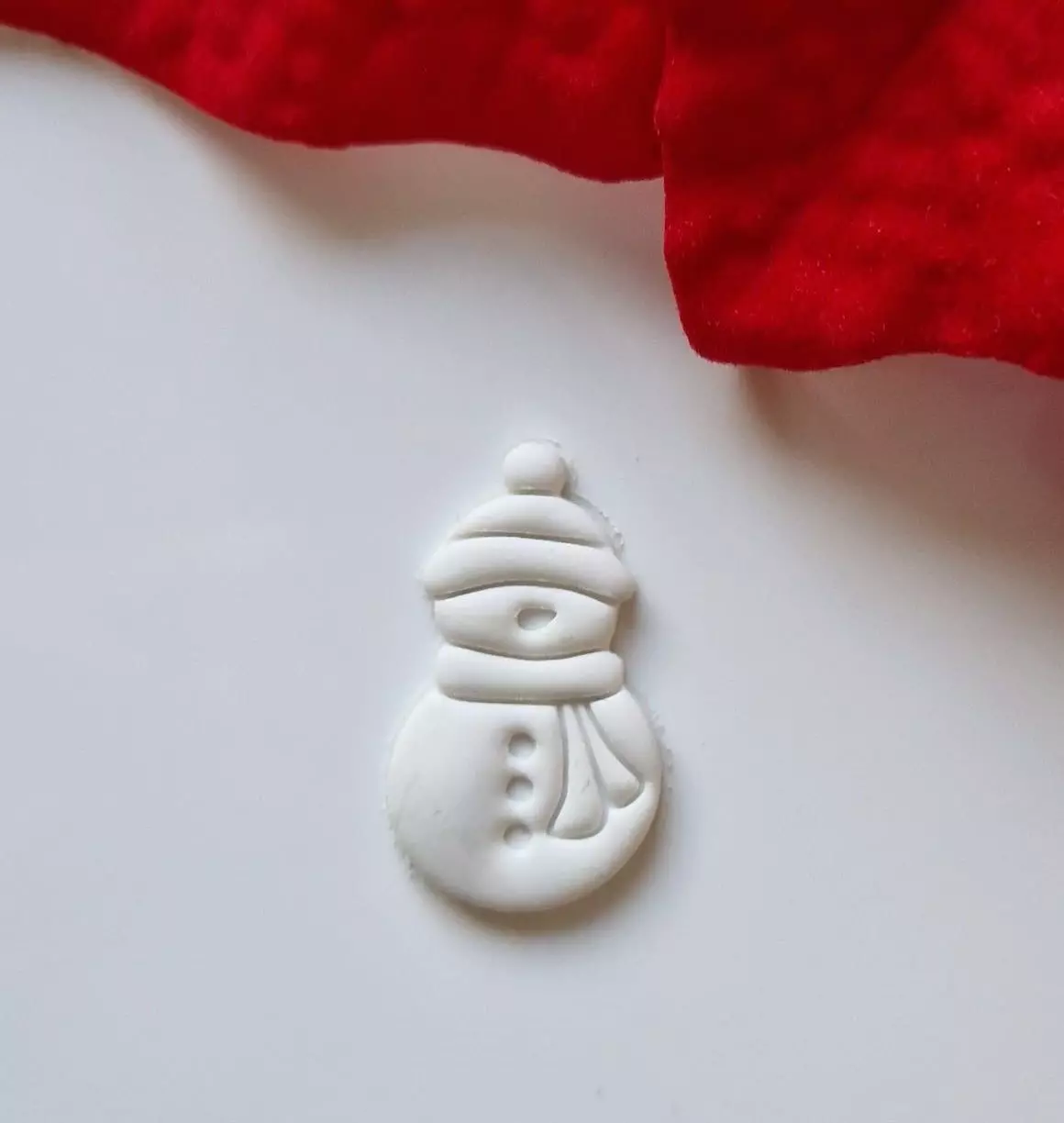 Snowman - Polymer Clay Cutter 3D model_0